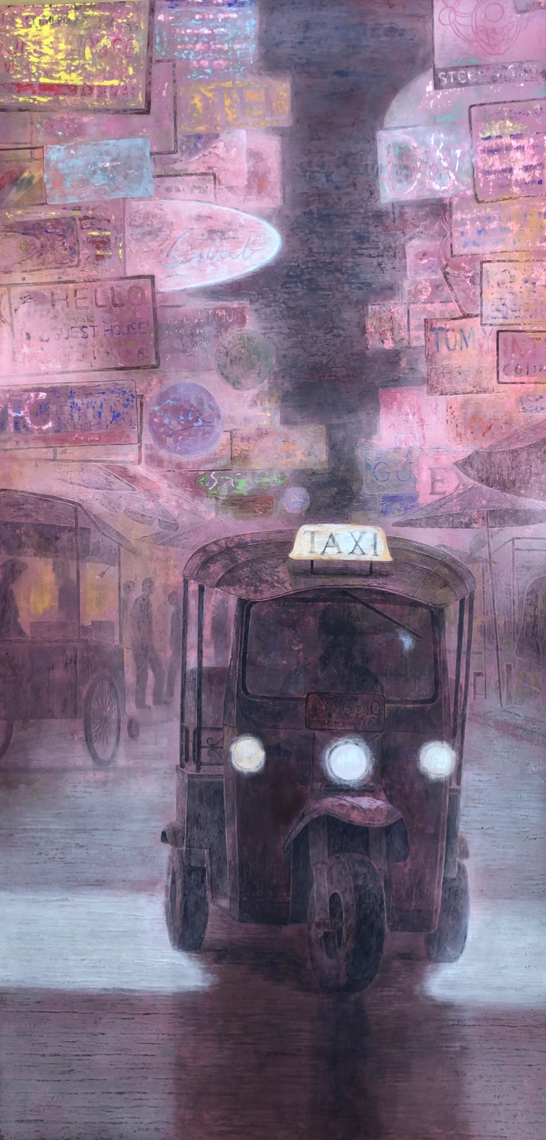 タイ、バンコクのカオサン通り