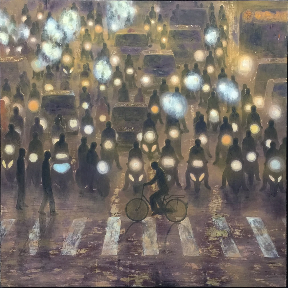 ベトナムの交差点