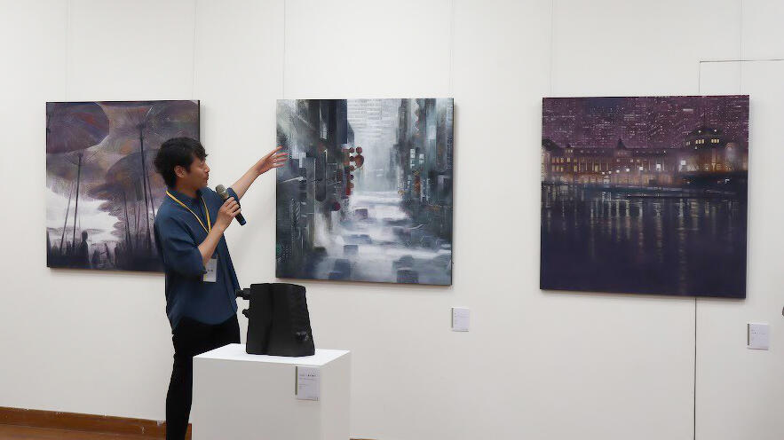 ギャラリートークの様子